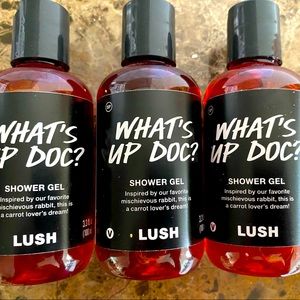 Lot of 3 LUSH What’s up Doc 100 ML Shower Gel